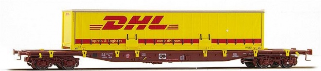 Container Flat car type Sgs with 45â€² container DHL<br /><a href='images/pictures/LS_Models/32038.jpg' target='_blank'>Full size image</a>